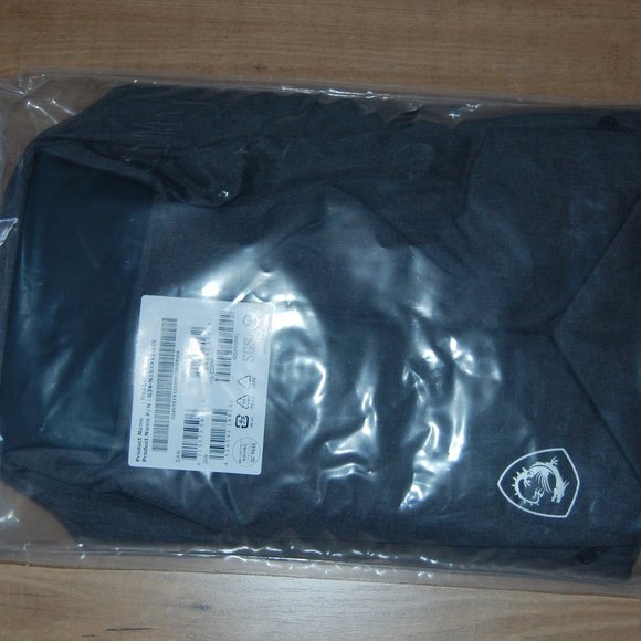MSI Air Gaiming Laptop Backpack Fold Top Grey Color G34-N1XXX12-SI9 NEW - Picture 11 of 12